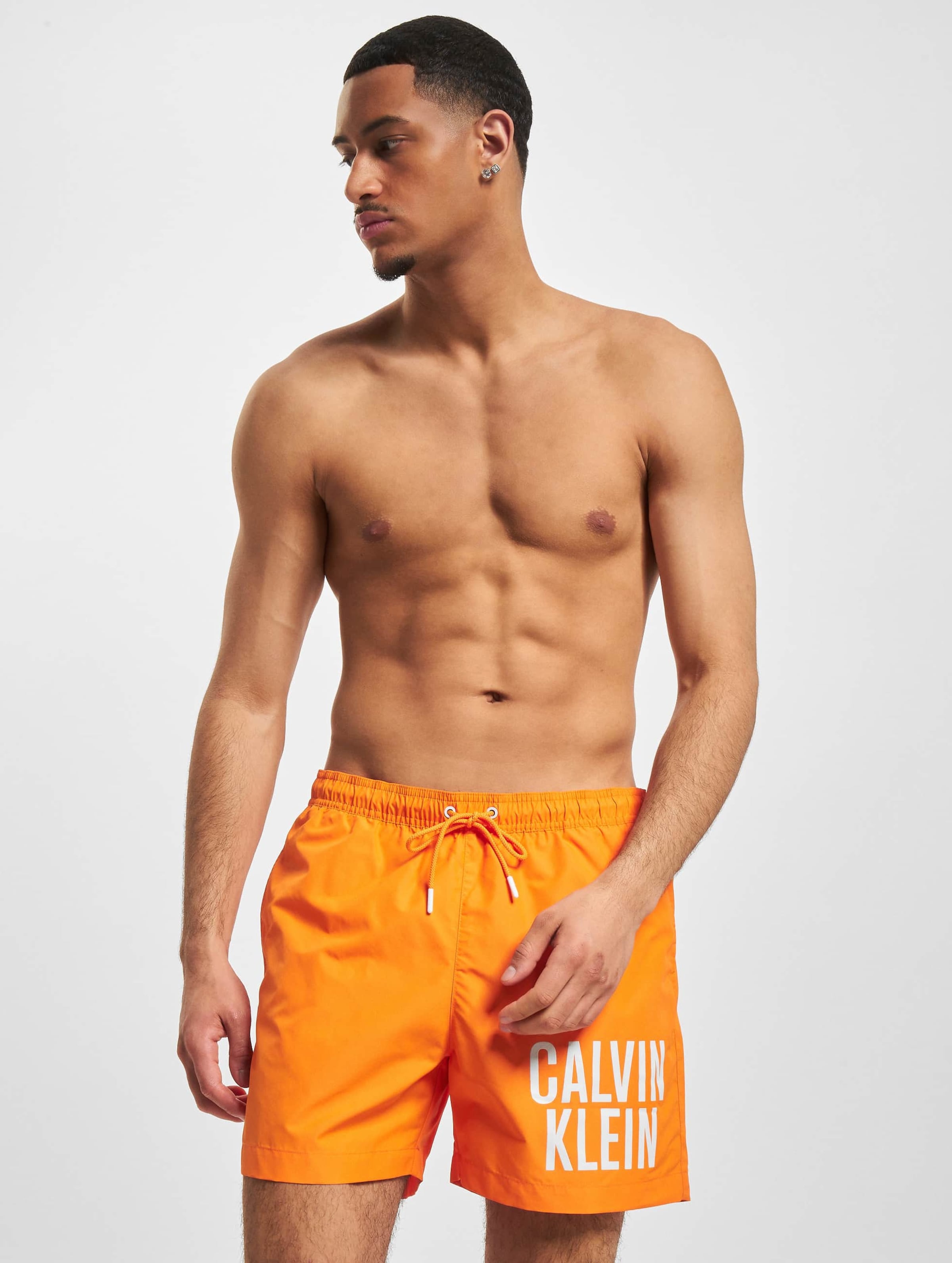 Calvin klein orange swim fashion shorts