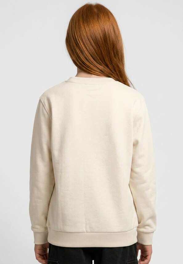 Girls Oversized Light Terry -1