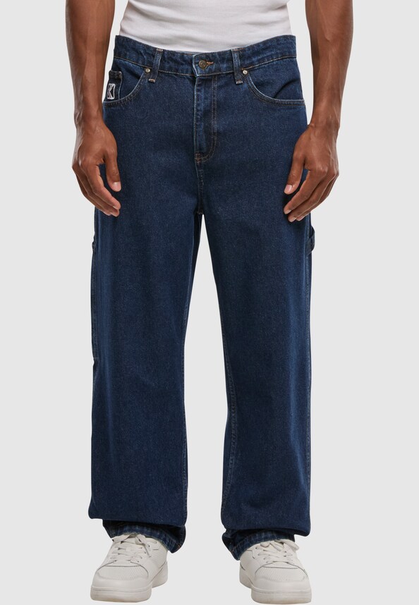 KK Retro Baggy Workwear Denim rinse blue-4