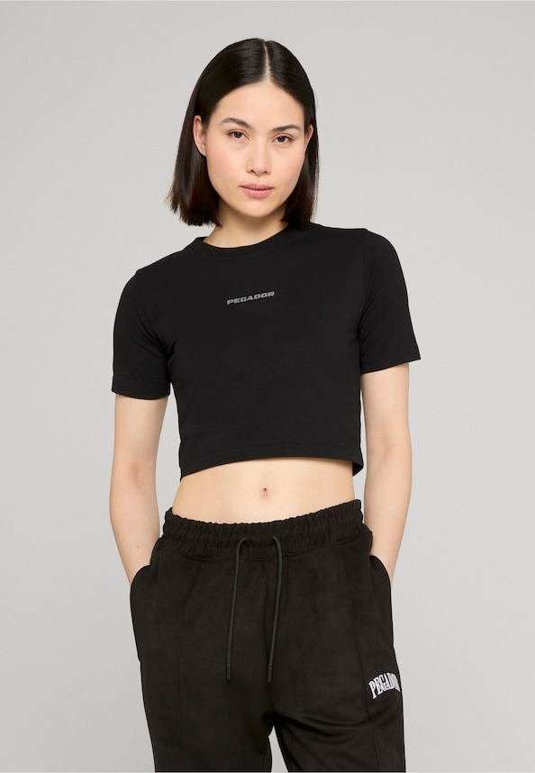 PEGADOR Ines Cropped Baby T-Shirts-0