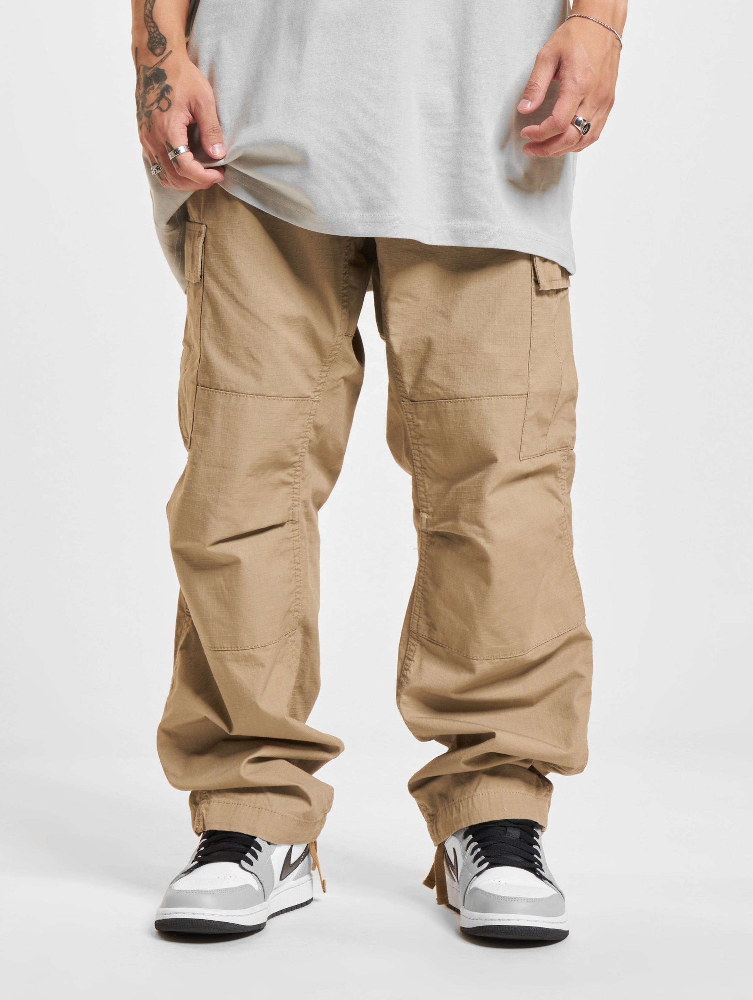 Carhartt WIP Carhatt Aviation Pant Hose Männer,Unisex op kleur beige, Maat 3630