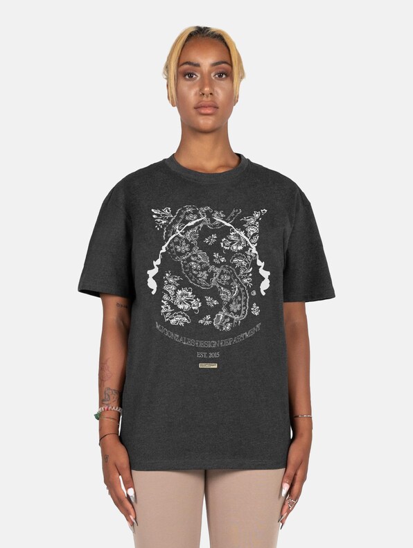 Ladies Paisley x Heavy Oversized Tee-0