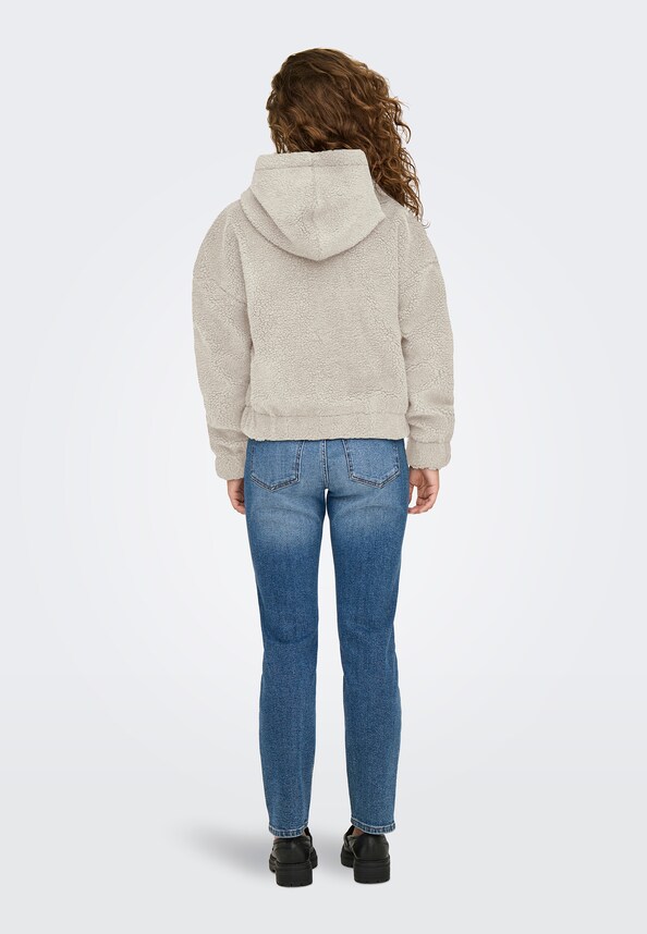 ONLTANJA TEDDY HOOD JACKET OTW NOOS-1