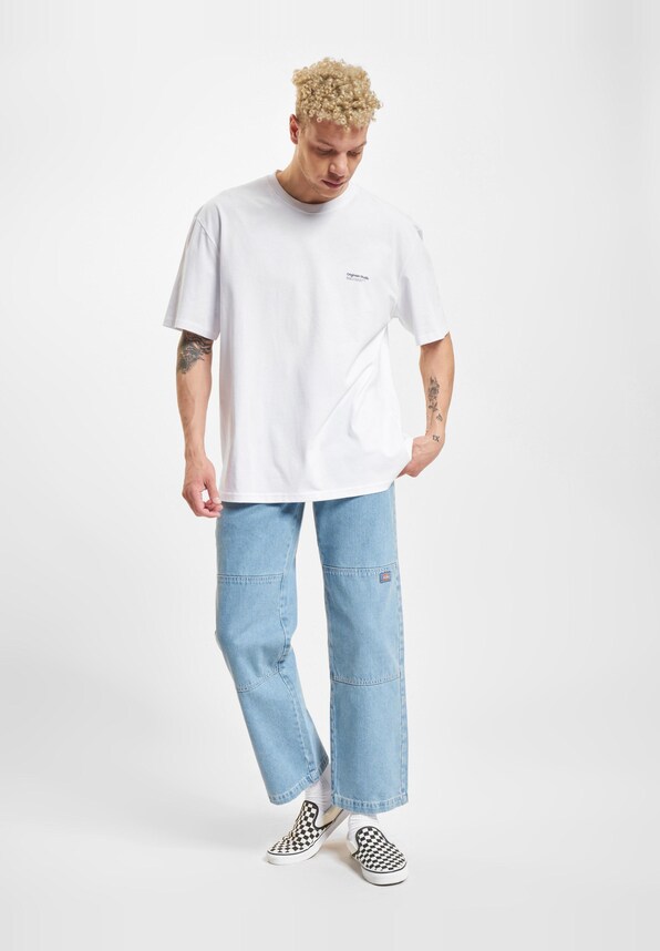 Double Knee Denim Straight Fit-6