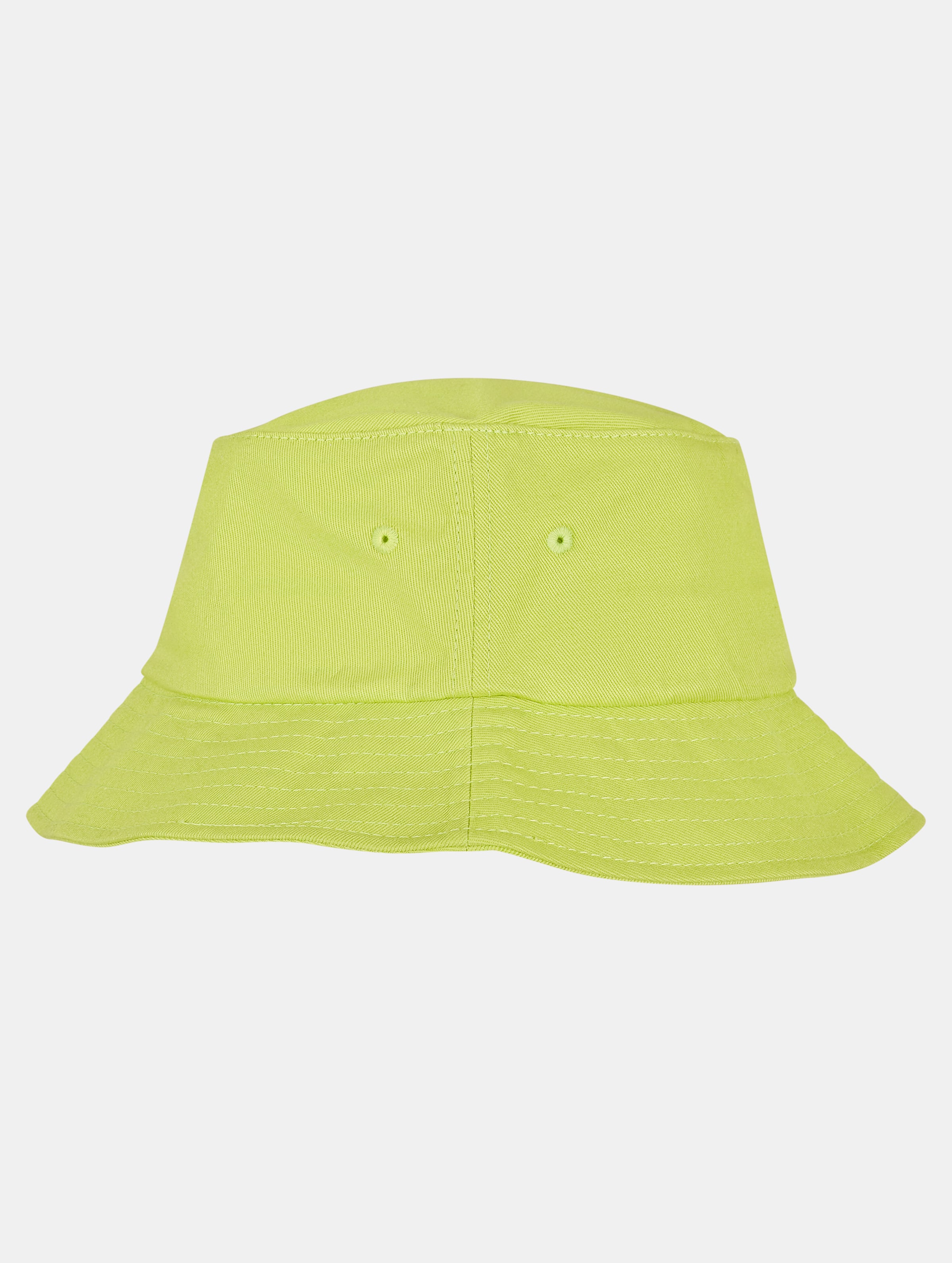 Flexfit Bucket hat / Vissershoed Flexfit Cotton Twill Groen