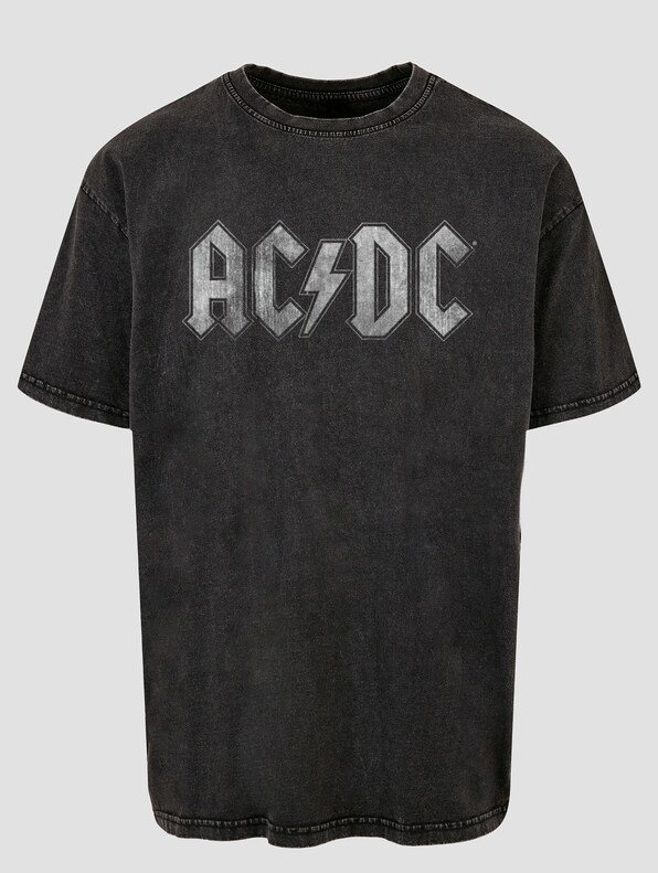 ACDC - Logo Acid Washed Oversize-2