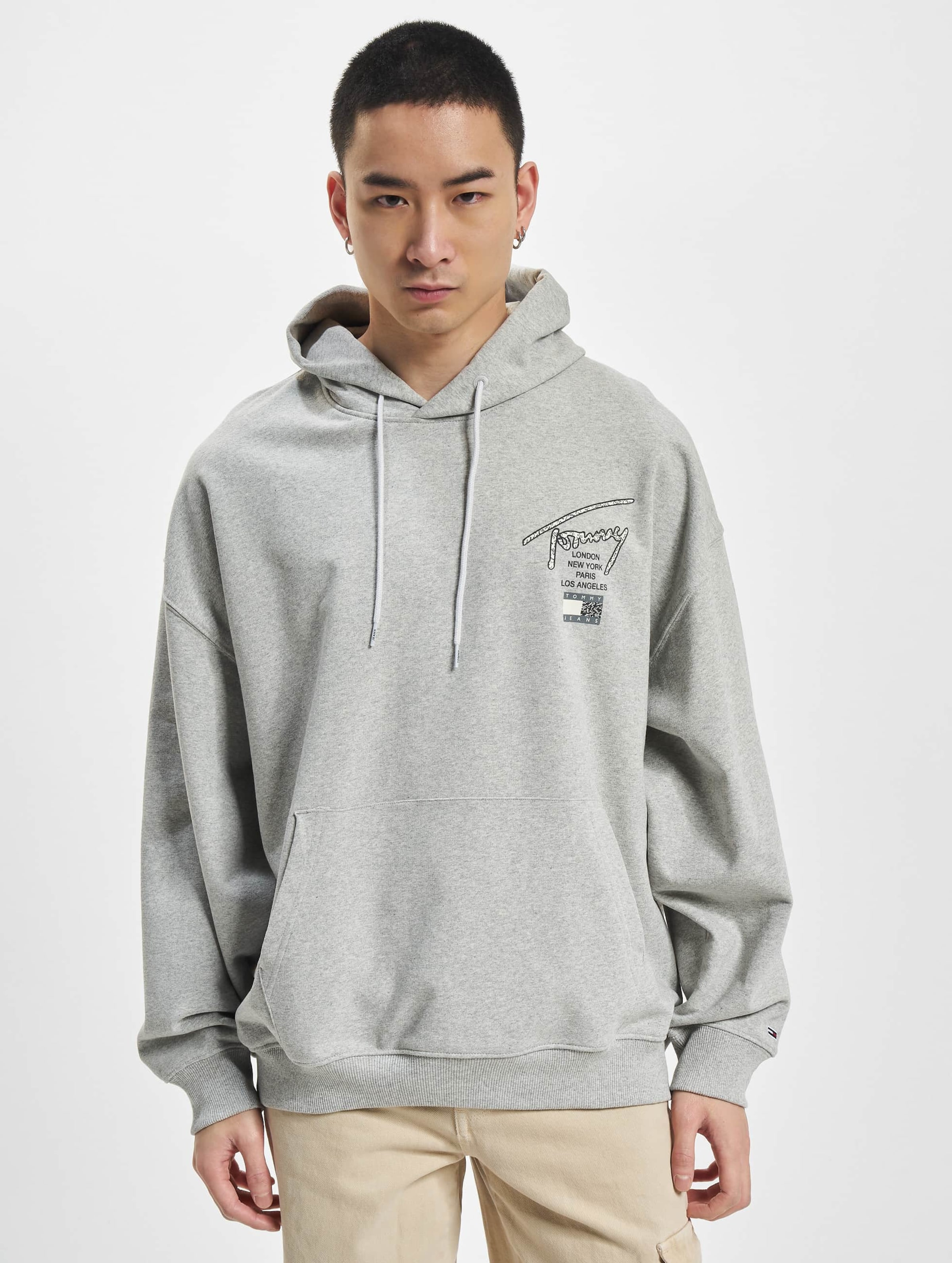 Tommy jeans best sale grey hoodie