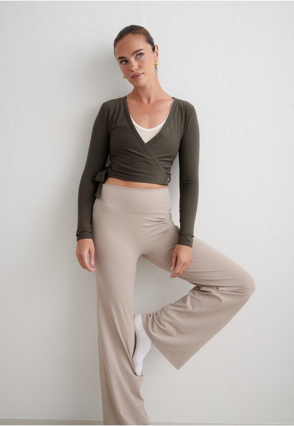 Shape Seamless Wrap Long Sleeve-2
