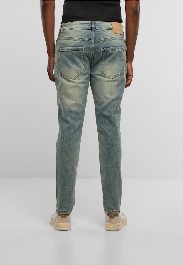 JULIO RIPPED SLIM FIT JEANS-1