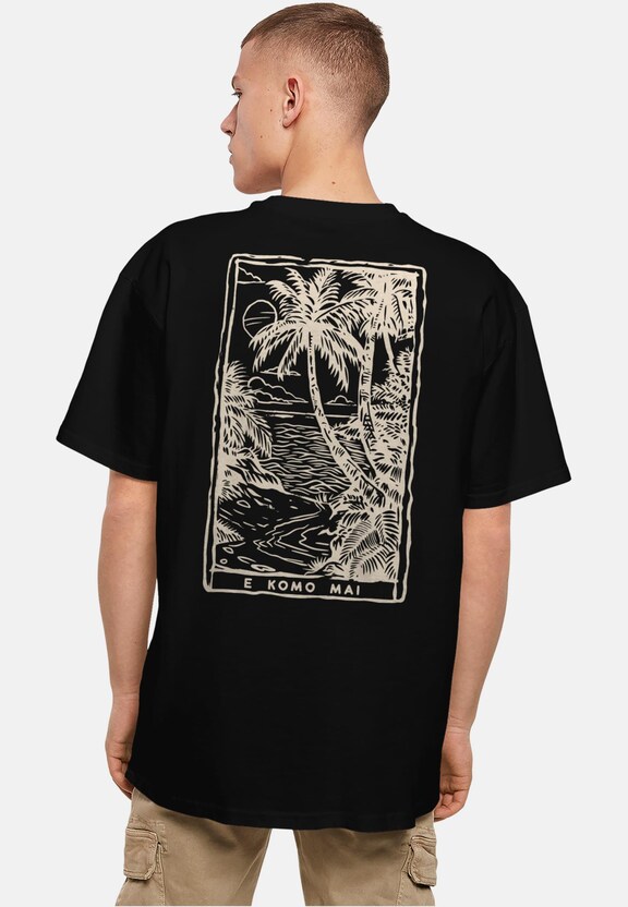 Merchcode Hawai Oversized T-shirt-1