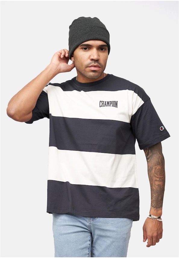 Champion Men T-Shirt Colorblock-0