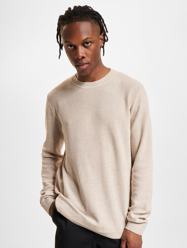 Lucas Structure Knit Crew Neck -2