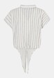 Ladies Structured Striped Tied-5