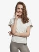 Ladies Short Pigment Dye Cut On Sleeve-0