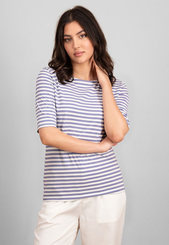 T-SHIRT STRIPE COTTON-0