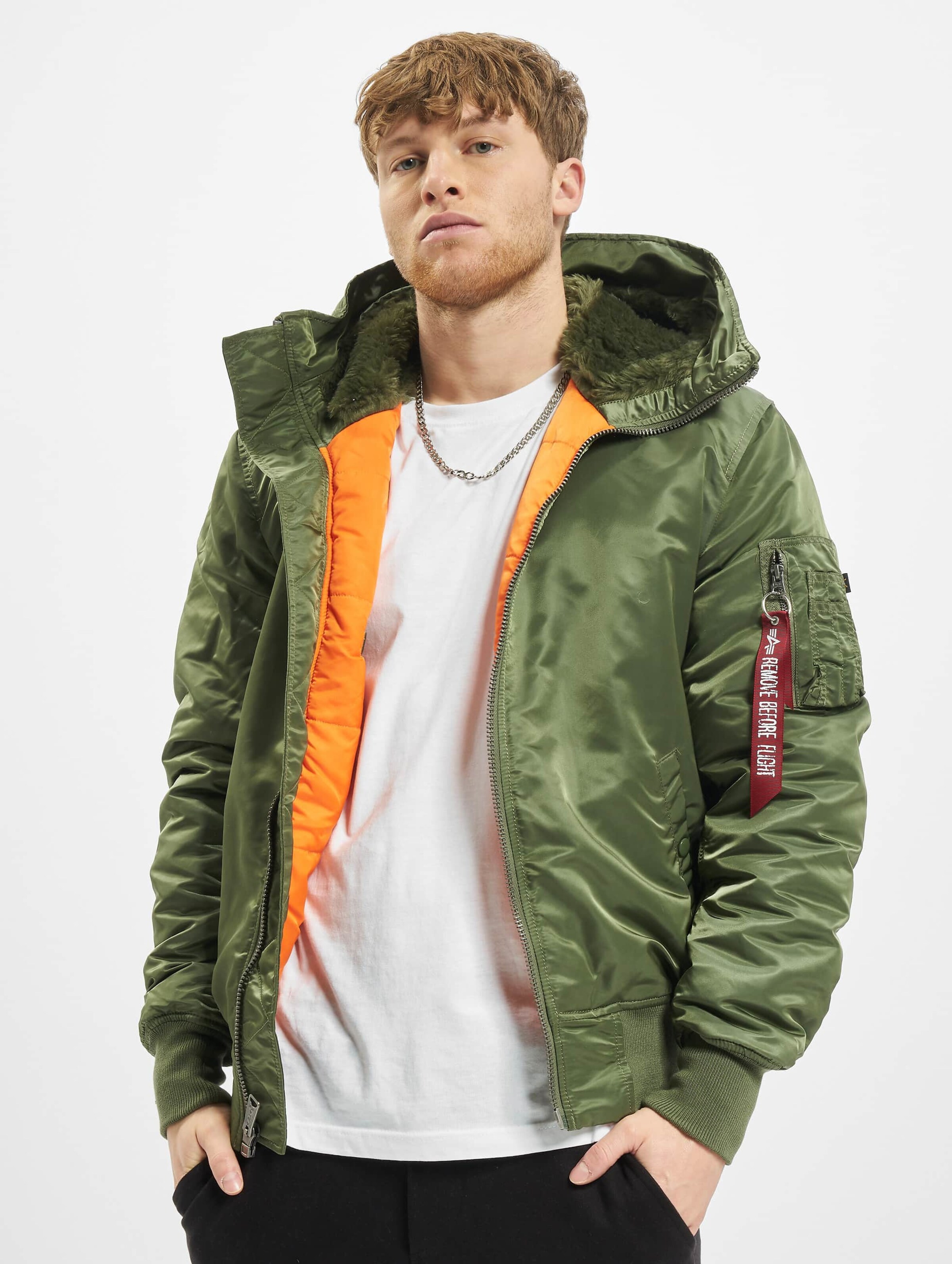 Alpha industries shop hooded standard fit