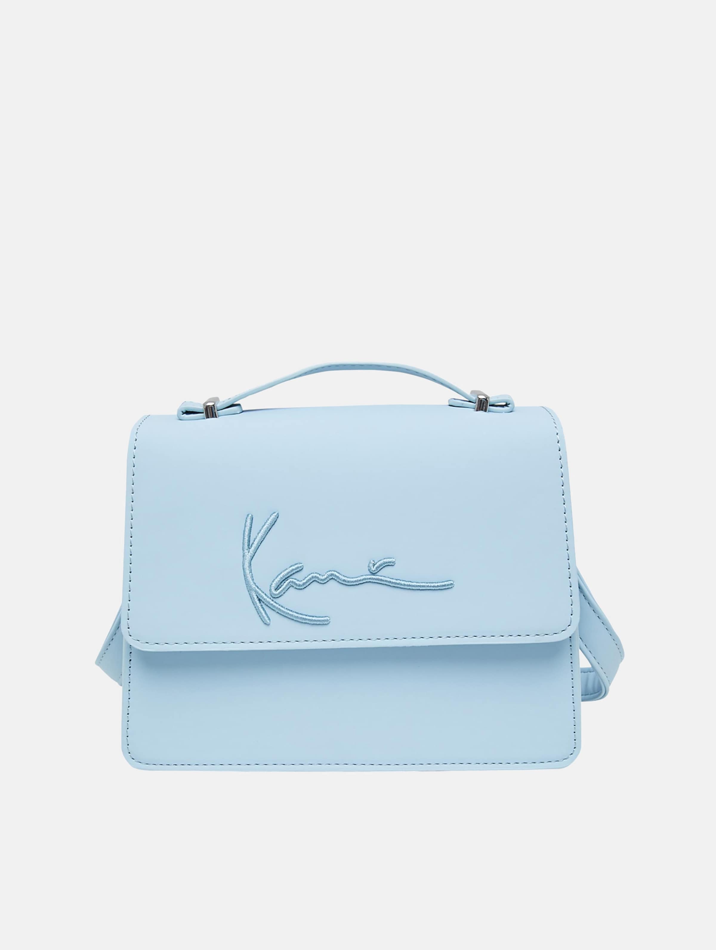 Karl Kani Signature Mini Shoulder Bag Vrouwen op kleur blauw, Maat ONE_SIZE