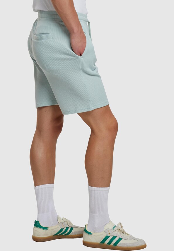 Waffle Sweat Shorts-3