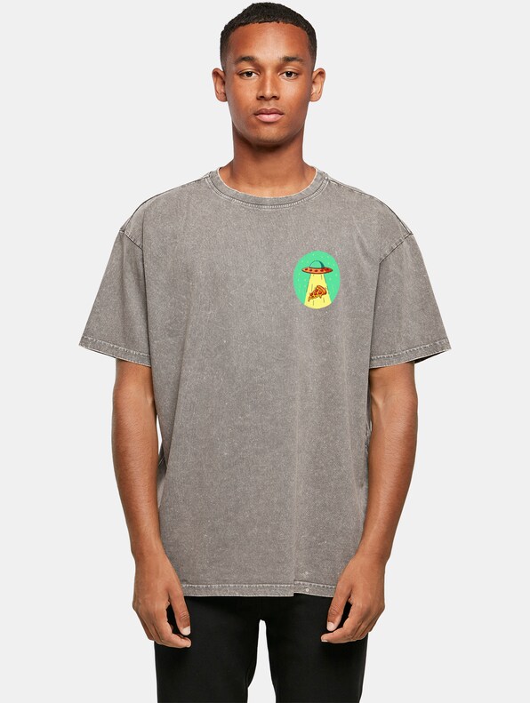 Ufo Pizza Acid Washed Heavy Oversize-0