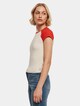 Ladies Organic Stretch Short Retro Baseball Tee-3