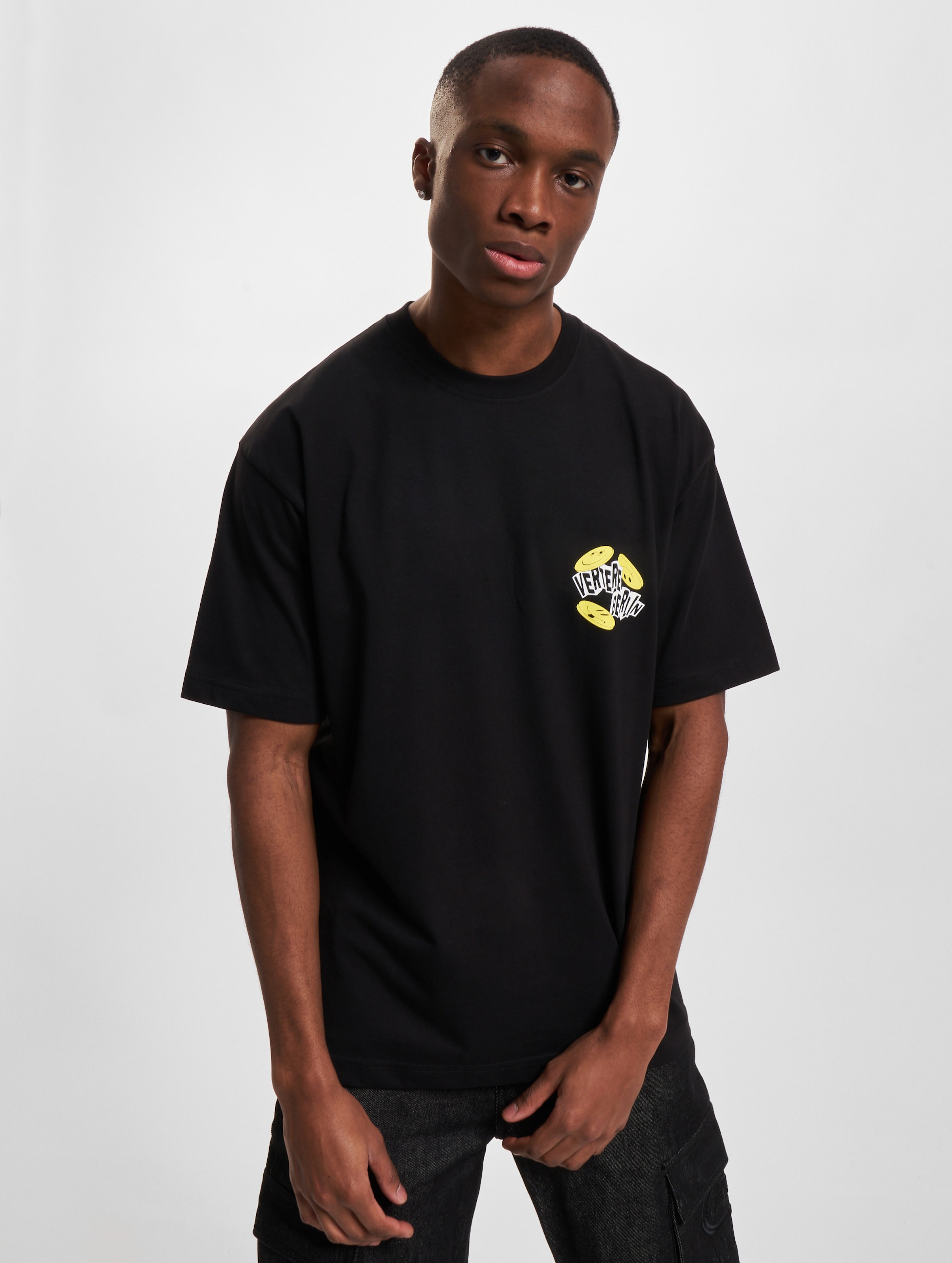 Vertere Berlin Void T-Shirt Unisex op kleur zwart, Maat S