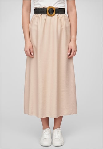 Cloud5ive Damen Longform Viskose Rock mit Gürtel