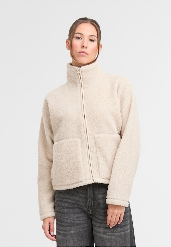 NMFUZZY L/S ZIP TEDDY SHACKET-0