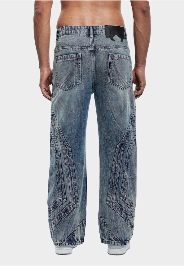 Heavy Cutline Wave Denim-1