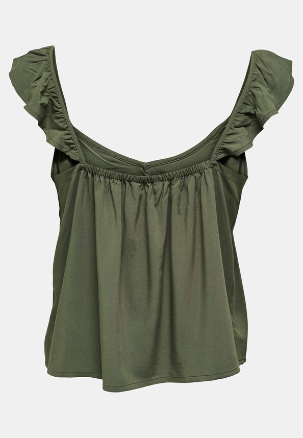 ONLY Damen V-Neck Viskose-6