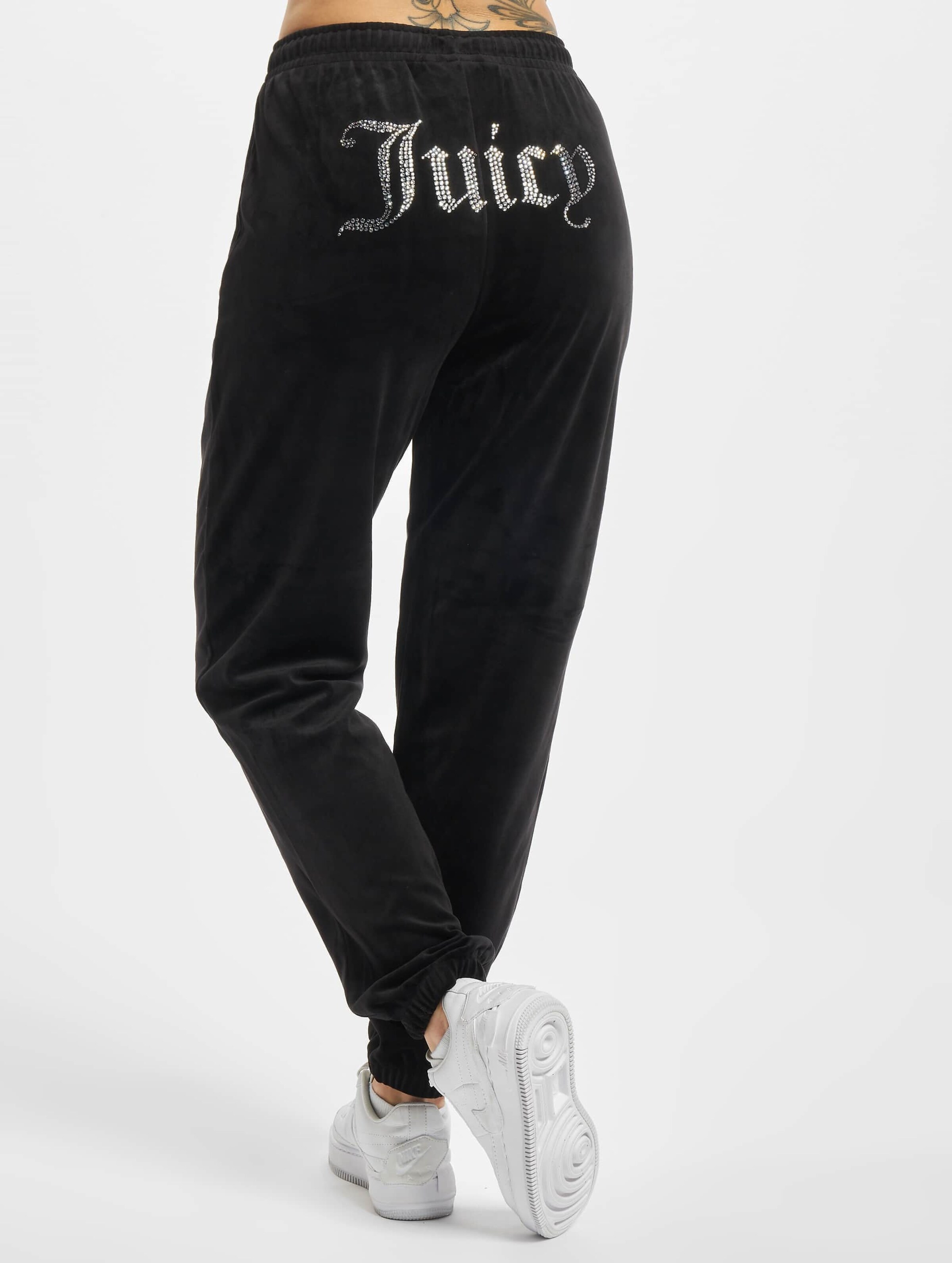 Juicy Couture Lilian Sweat Pants Vrouwen op kleur zwart, Maat XL