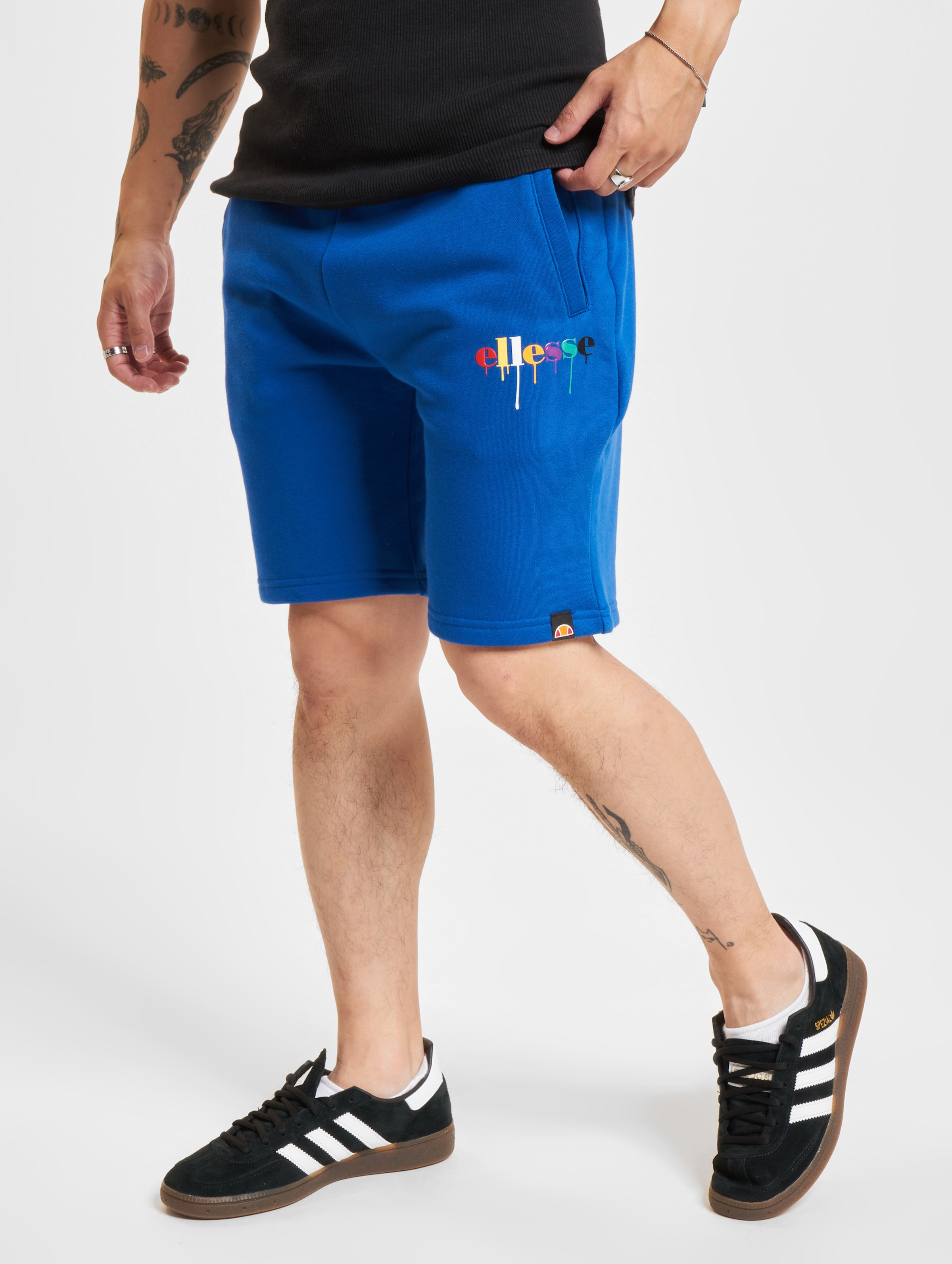 Ellesse Toni Shorts Männer,Unisex op kleur blauw, Maat S