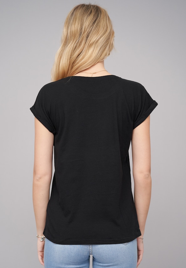 Ladies 77 Limoncello Extended Shoulder Tee-1