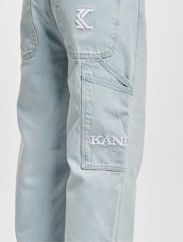 Retro Baggy Workwear Denim Loose Fit-4