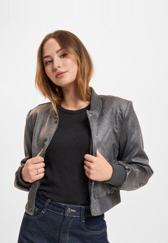 Paris Faux Suede Bomber