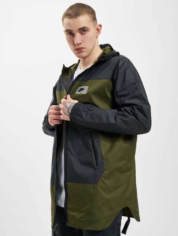 Nike Woven Transition Jacket Green/Smoke Grey/Safety-0