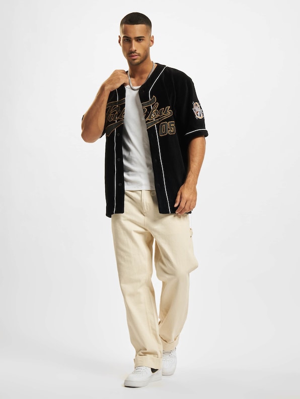 FM214-005-1 FUBU Varsity Corduroy Baseball Jersey-7