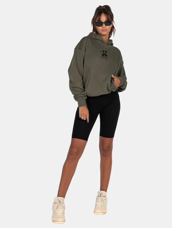 MJ Gonzales Circle x Ladies Heavy Oversized Hoodies-3