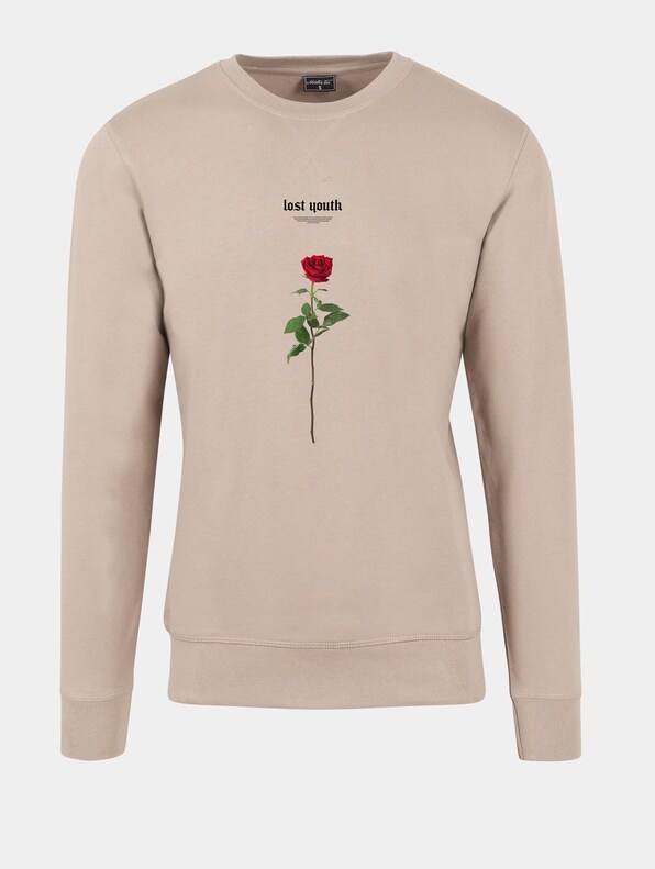 Lost Youth Rose Crewneck -3