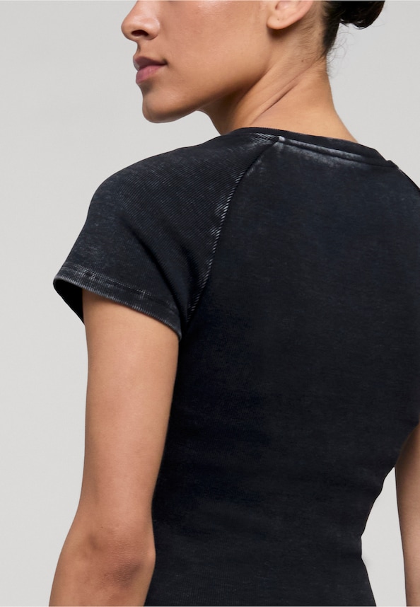 EMBROIDERED WASHED RIB BABY -2