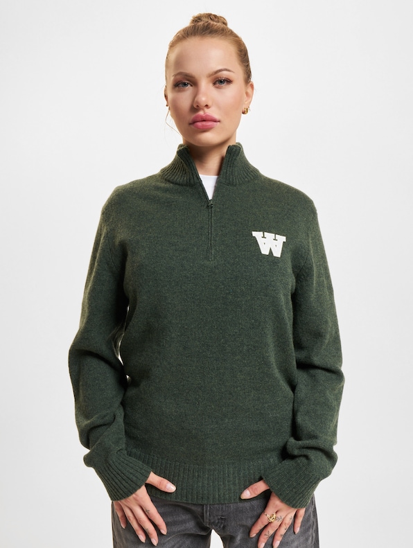 Wood Wood Blu AA CS Halfzip Pullover-5