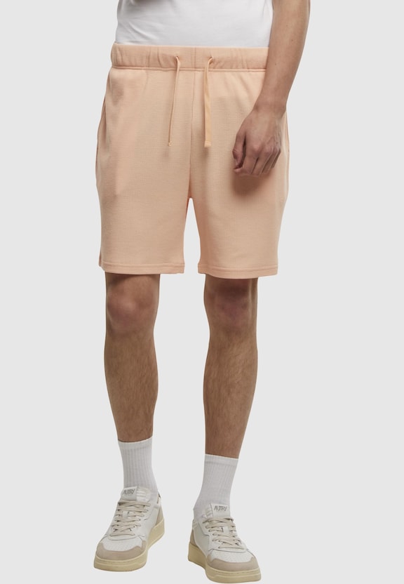 Waffle Sweat Shorts-0