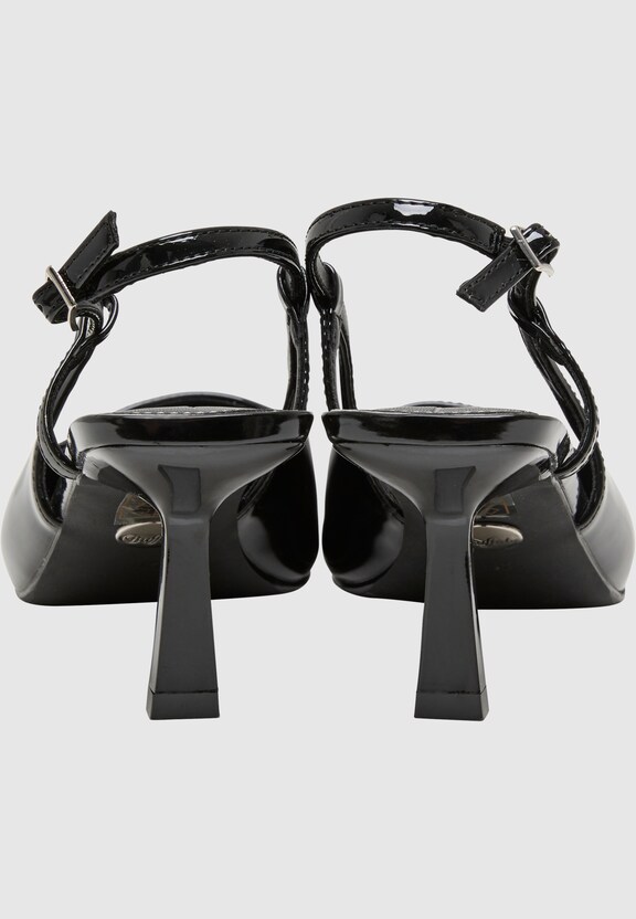 Willow Sling Back - Vegan Patent-1