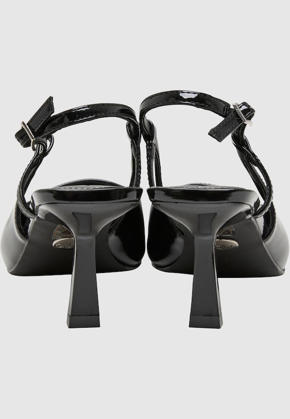 Willow Sling Back - Vegan Patent-1