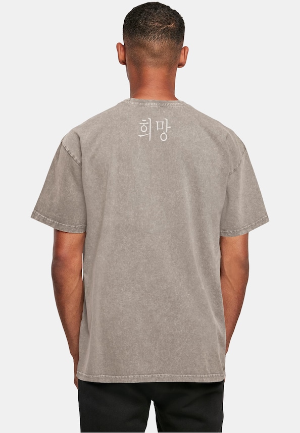 K HOPE Acid Washed Oversize Tee-1