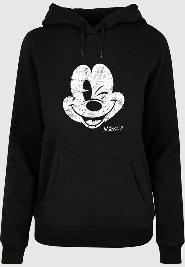 Ladies Mickey Mouse - Distressed Hoody-4