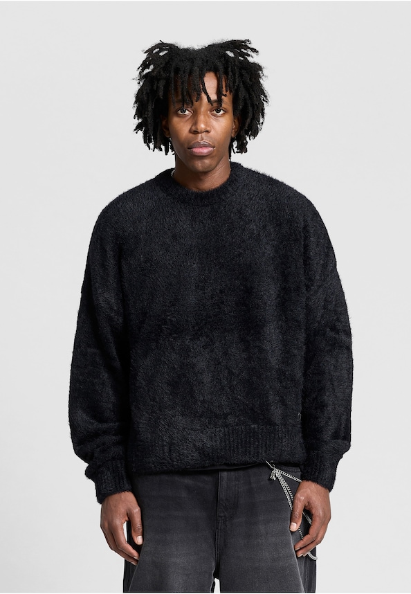 Essential Furry Knit Sweater-0