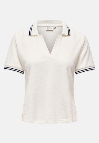 ONLVICKY S/S TERRY V-NECK
