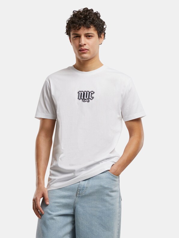 Mister Tee NYC Old English Wording Patch Tee-0