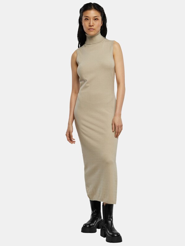 Knitted Eco Viscose Turtleneck-0