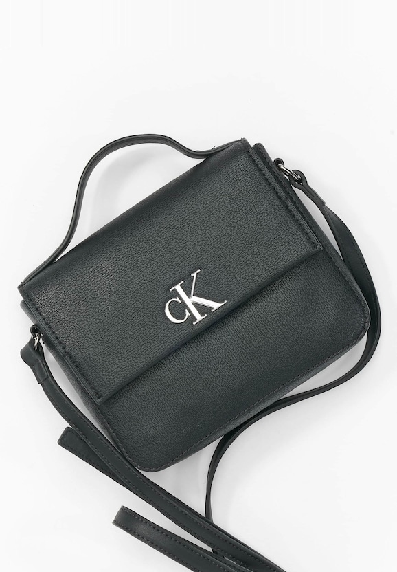 Calvin Klein Jeans Minimal Monogram Boxy Flap Crossbody Bag-3